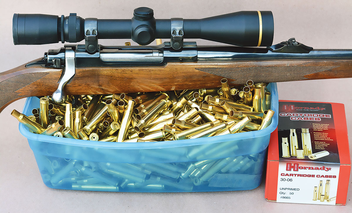 Brian used both Starline and Hornady cases to develop handload data.